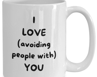 Valentines Day Mug, Couple Mug, Romantic Gifts, Happy Valentines Day, Funny Valentine Mug, Sarcastic Valentine Gift for Couples.
