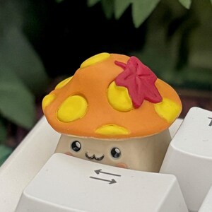 Von Maplestory Inspirierte Orange Mushroom Tastenkappe für Cherry MX Switches R4 R1 Style