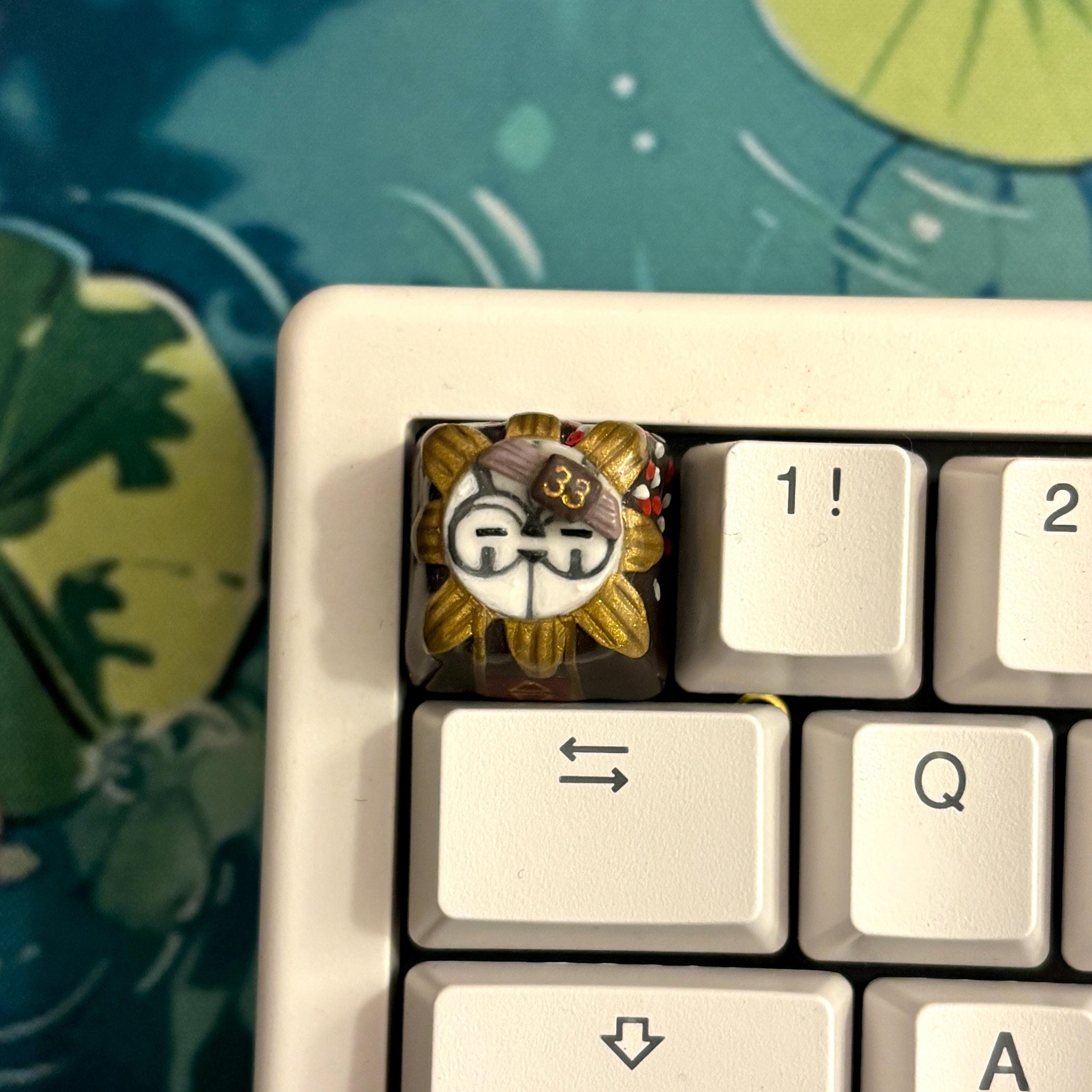 Clair Obscur Expedition 33 Esquie Inspired Character Keycap – Dark