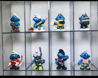 Vintage 1980's Smurfs Wind-up Toys | Retro 80's Smurfs Wind Vintage 1980's Smurfs Wind-up Toys | Retro 80's Smurfs Wind