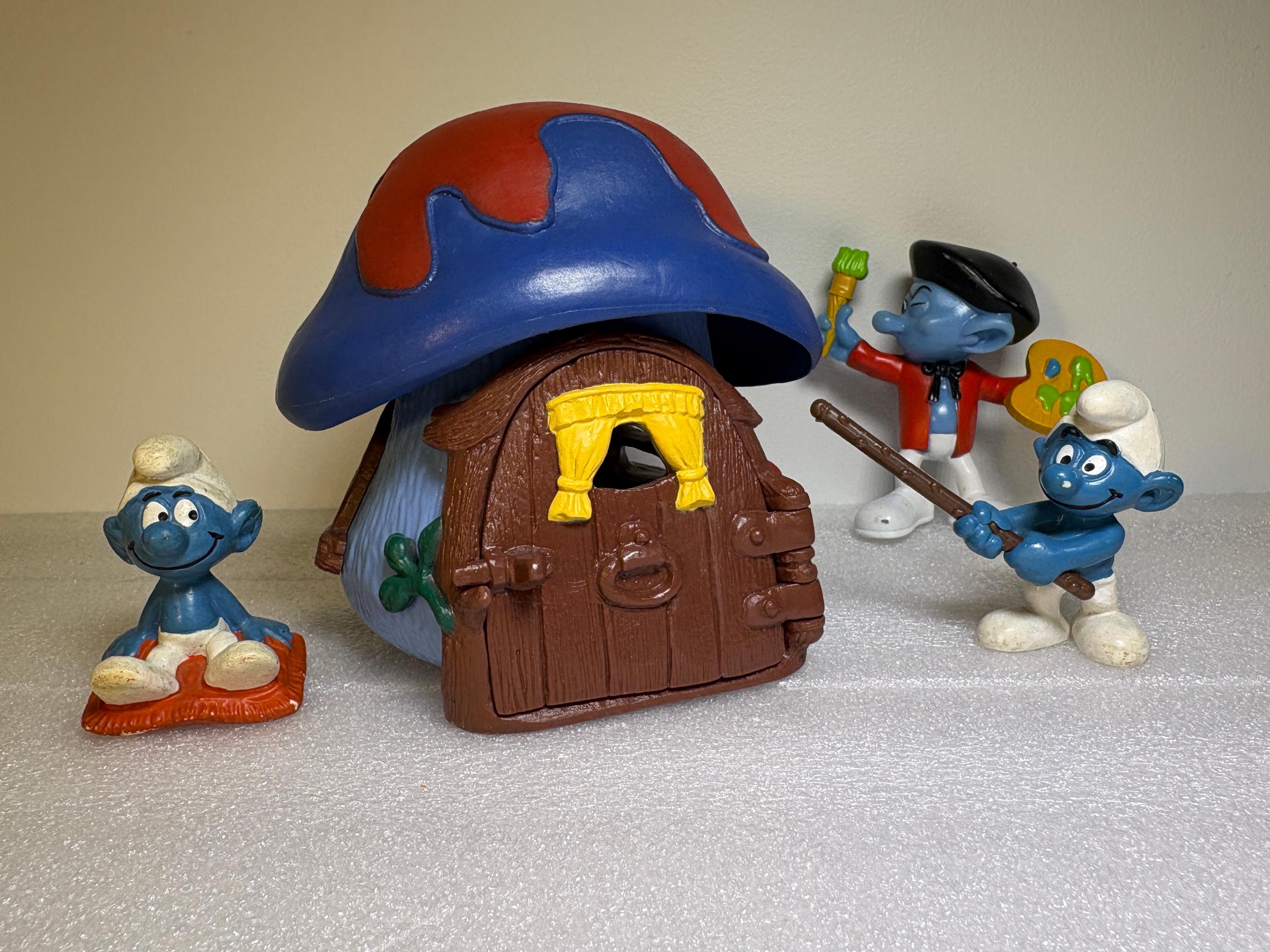 Schleich Smurf House - Etsy