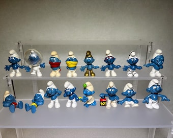 GENERIC-1602 Smurf collectors Pre-owned vintage Smurfs Peyo Schleich Bully Generic Smurf Collection Figurine Schtroumpf (Price by the unit)