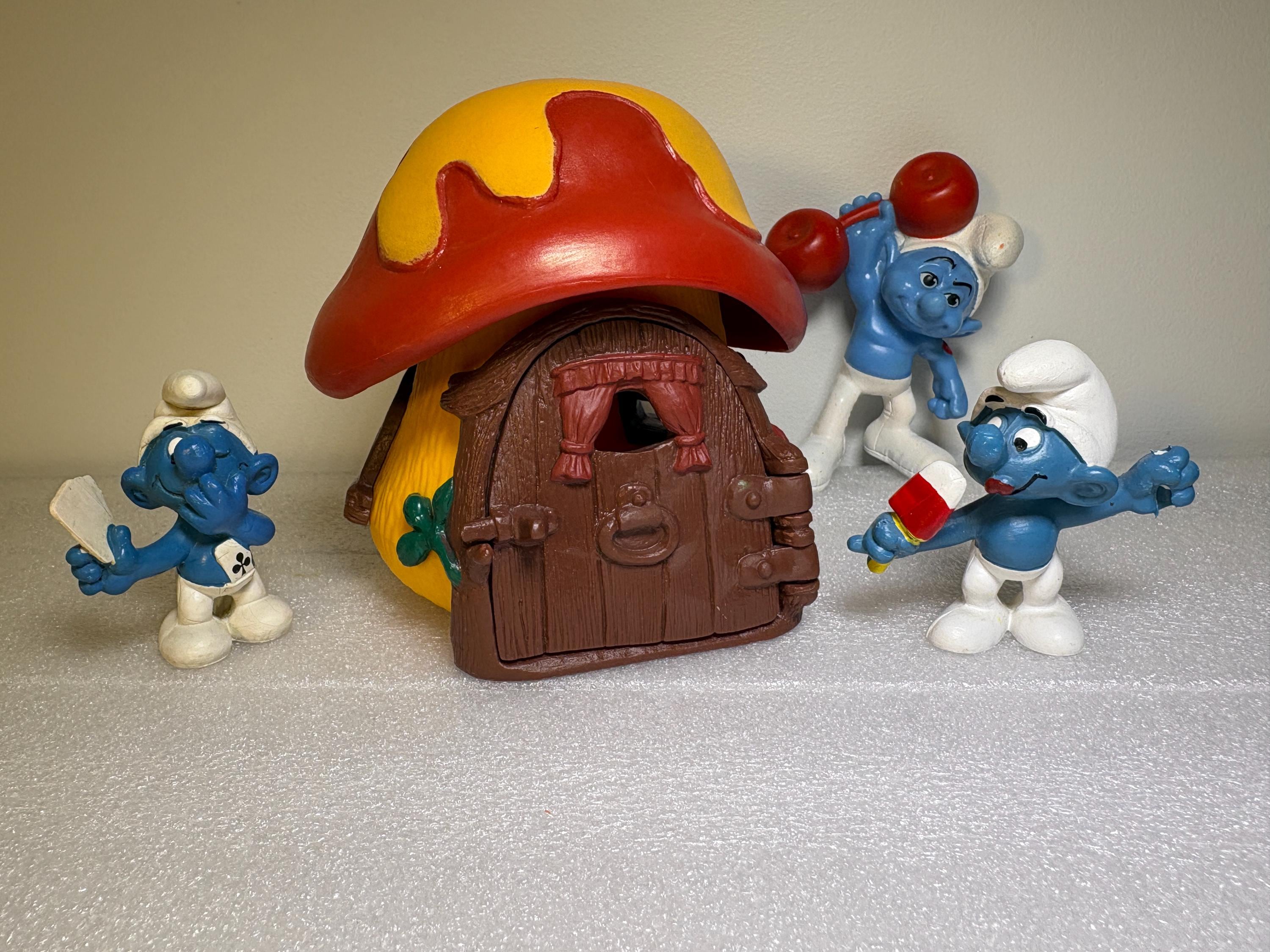 Schleich Smurf House - Etsy