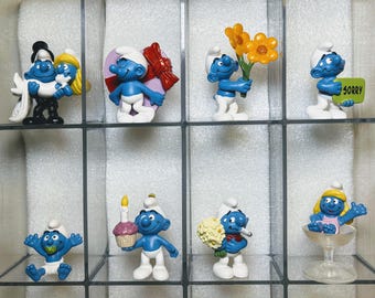 Y2013C-0805 Pick your Smurf Figure Nice Vintage Pre-owned Schleich Smurfs 2013 Greetings Collection Schtroumpf Figurine Price by the unit