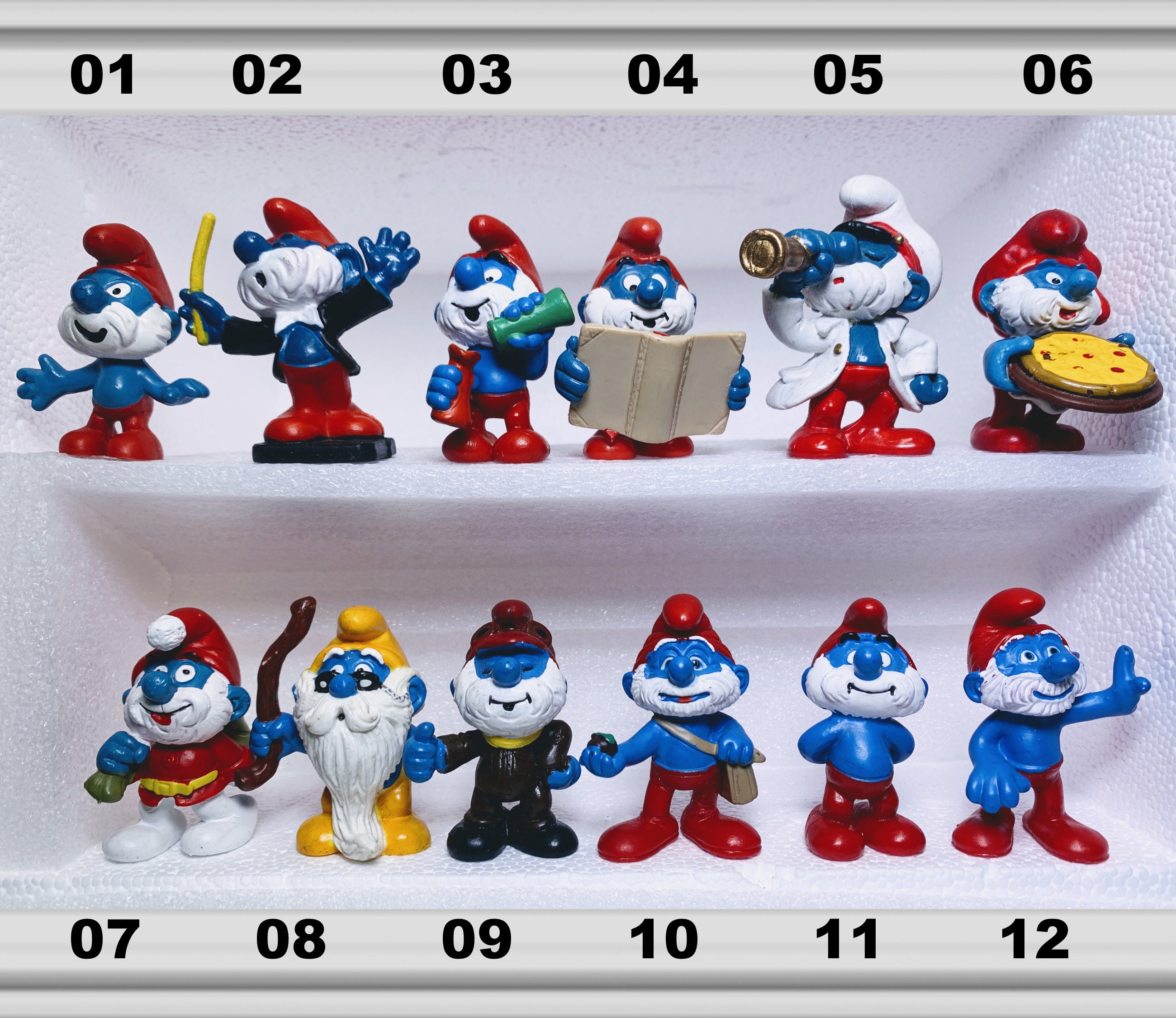 ☆ビンテージ Smurf PEYO 15体セット clockworkSmurfFront.jpg?v=