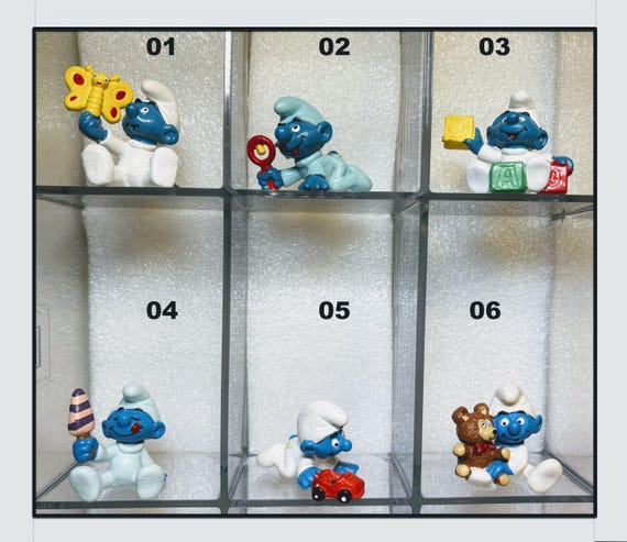 レア】スポーツシリーズ ヴィンテージ SMURF スマーフ PVC セット