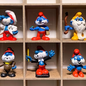 ヴィンテージ スマーフ フィギュアセット Papa smurf figurine - Etsy 日本