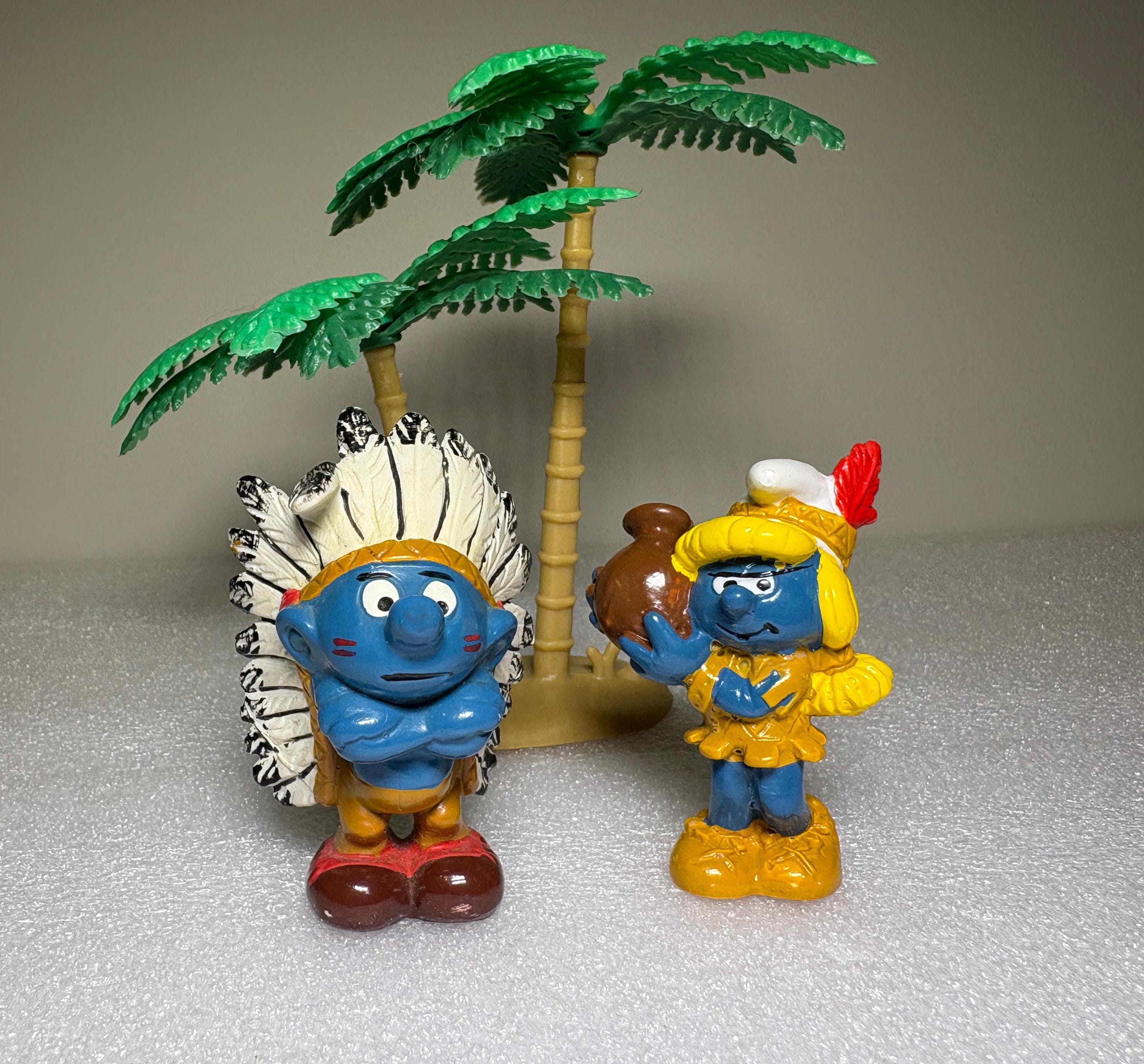 Smurf Indian - Etsy Canada