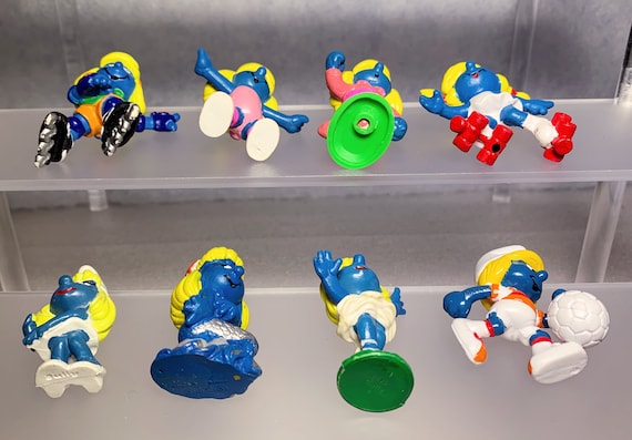 ☆ビンテージ Smurf PEYO 15体セット VTG 1981 SMURF Colorforms Play Set - Peyo #655 - Smurfs 80s