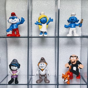 Y2013-0603 Figurine Pick your Schtroumpf vintage Schtroumpfs Schleich d'occasion 2013 Les Schtroumpfs Movie Collection Schtroumpf figurine Prix à l'unité