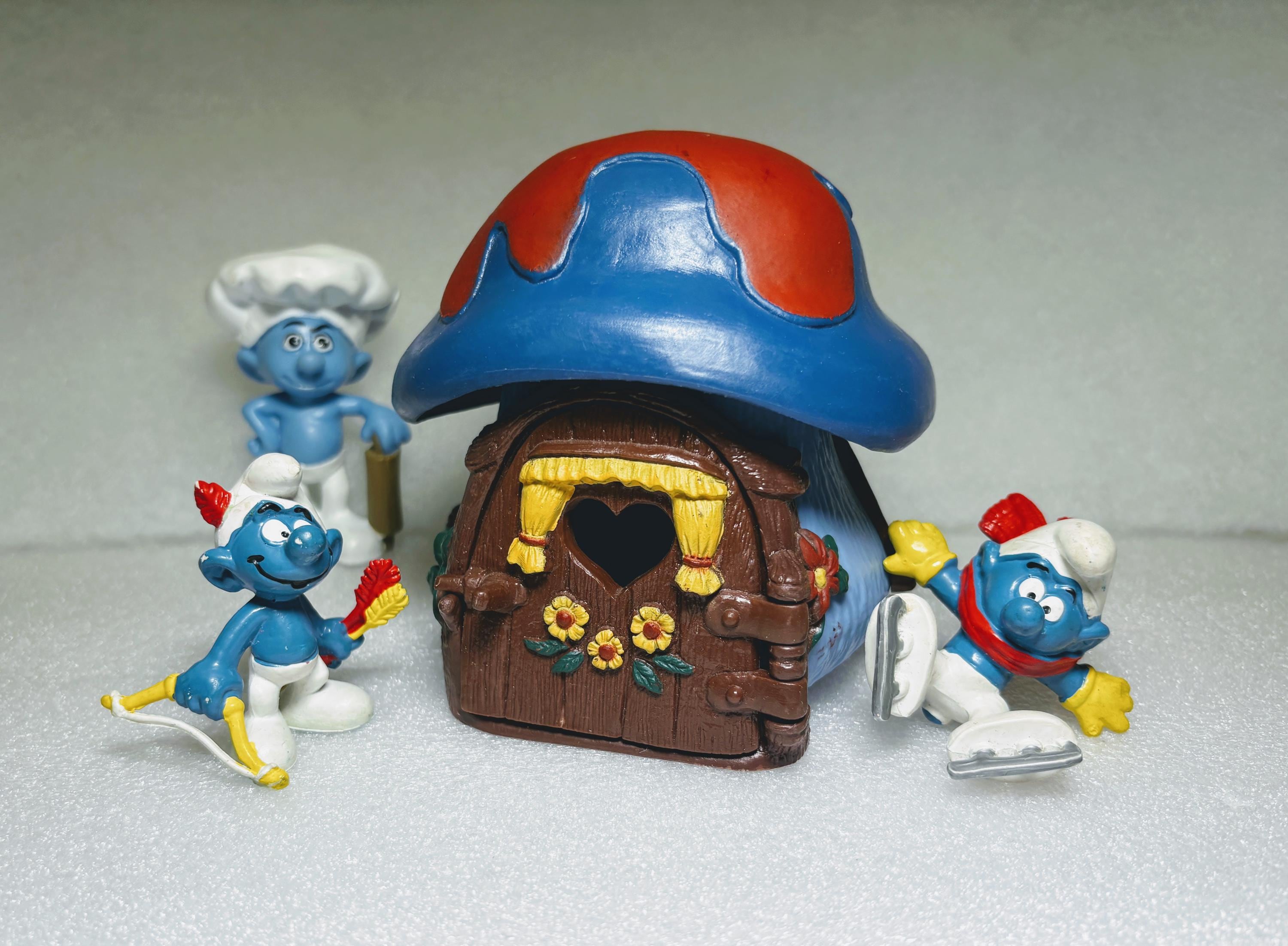 Schleich Smurf House - Etsy