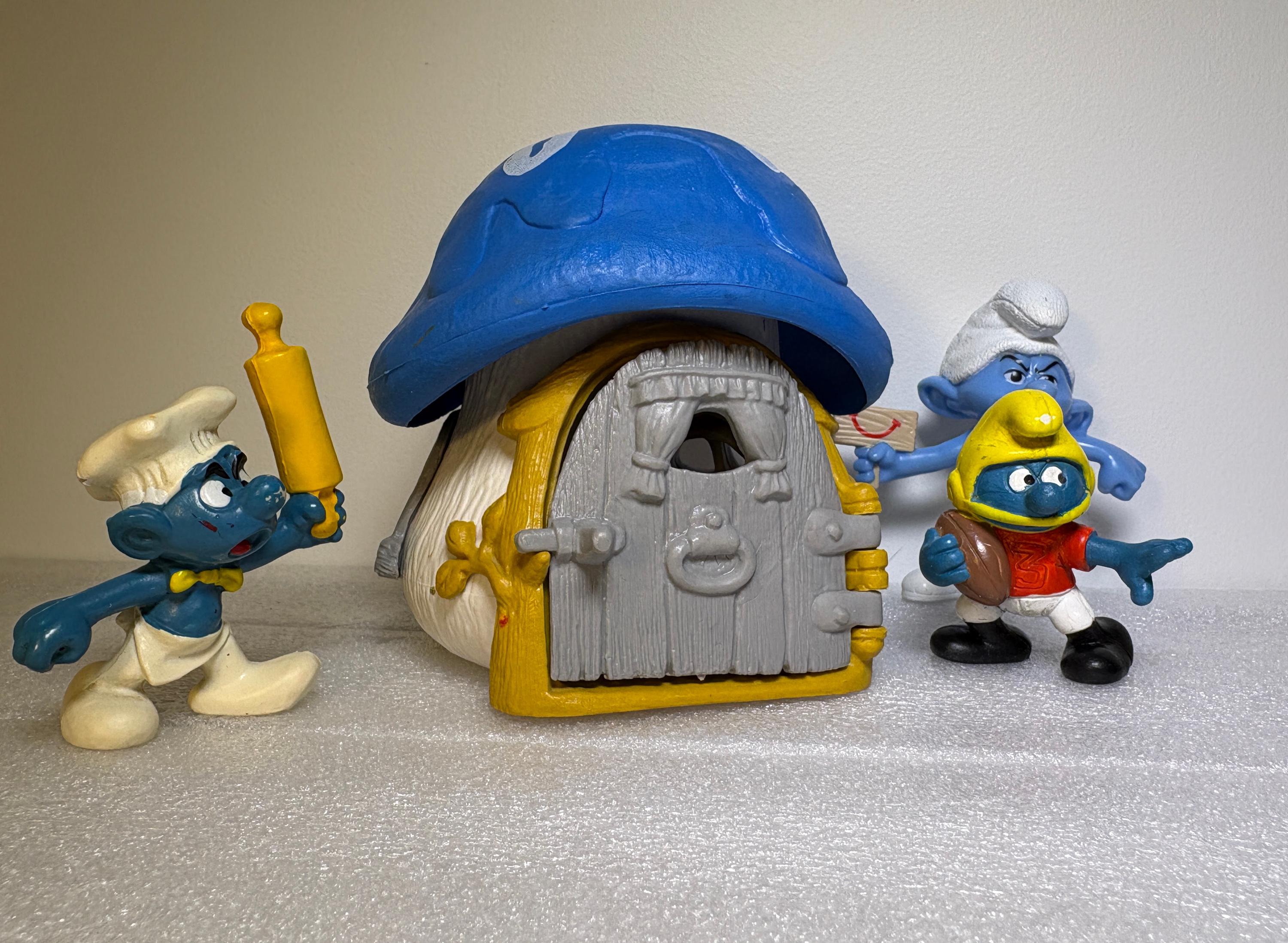 Schleich Smurf House - Etsy