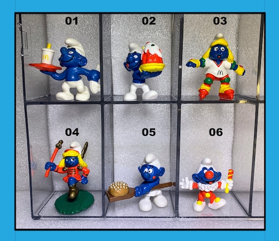 ☆ビンテージ Smurf PEYO 15体セット VINTAGE SMURF FIGURINES 2.25 INCH PLASTIC PEYO LOT OF 3