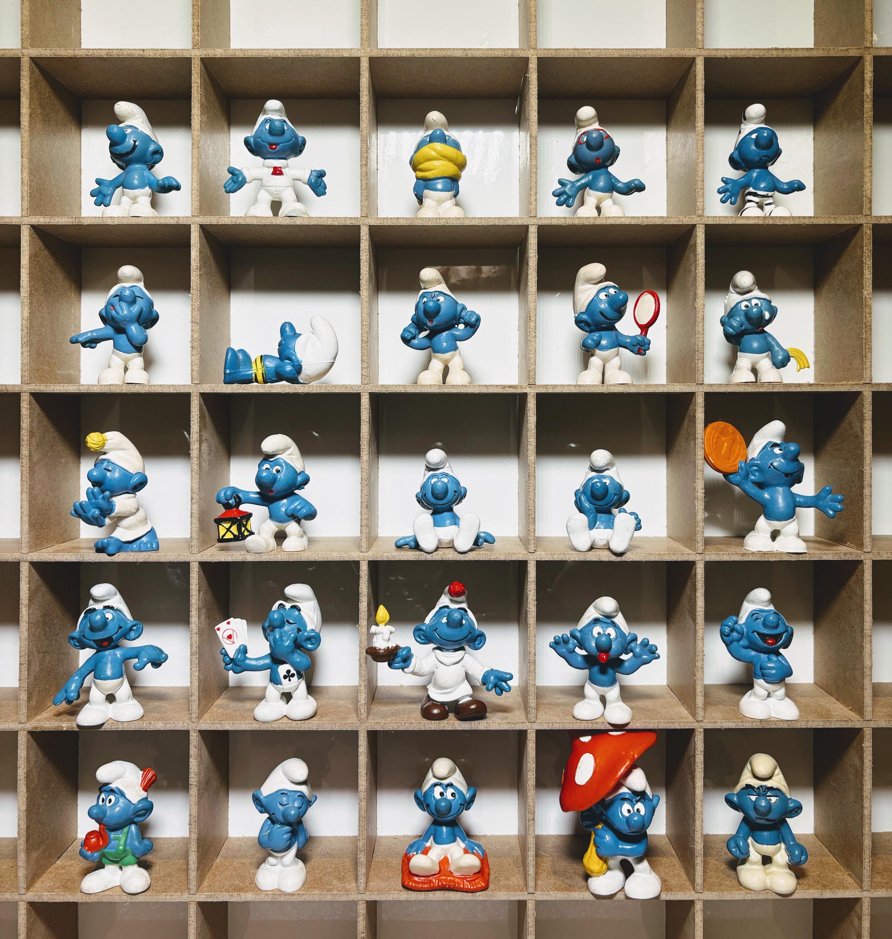 Rare Smurf Figurines - Etsy