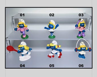 ☆ビンテージ Smurf PEYO 15体セット VINTAGE SMURF FIGURINES 2.25 INCH PLASTIC PEYO LOT OF 3
