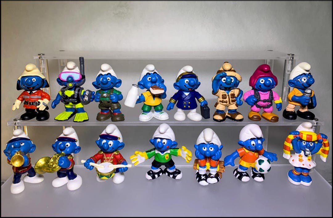 Amazon.com: Schleich Smurfs, Collectible Retro Toys and