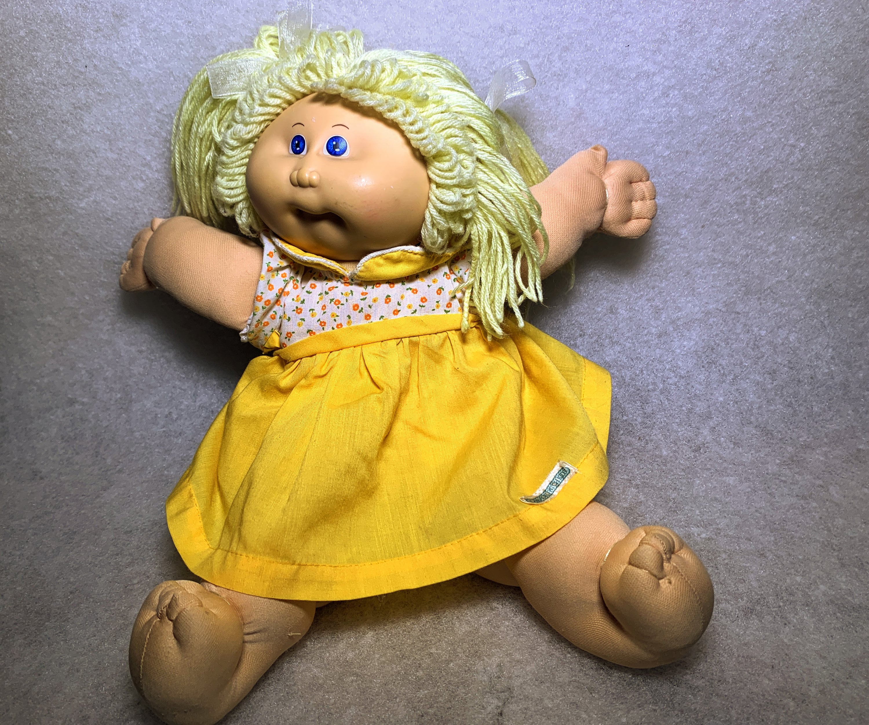 Vintage Cabbage Patch Kids from the 80's Baby Doll Blue Etsy