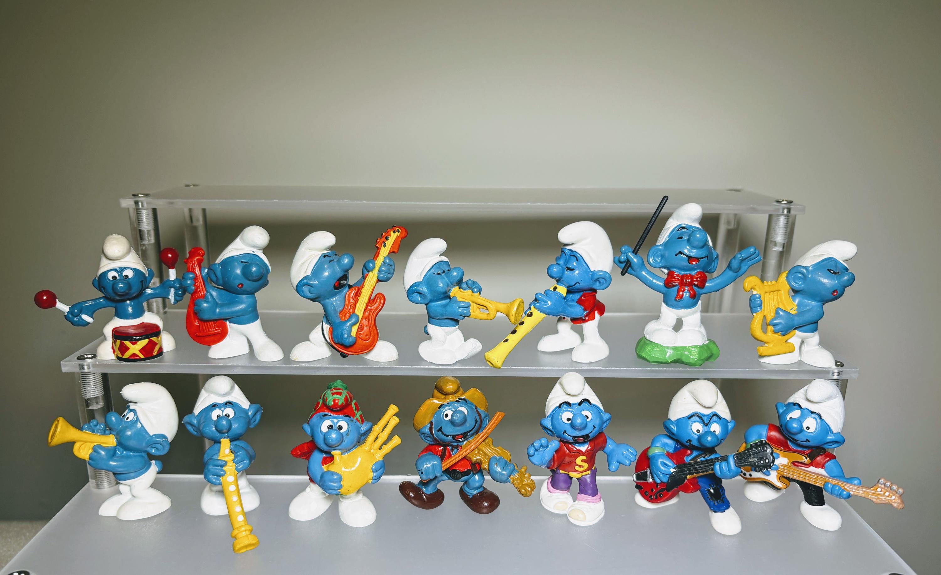 Rare Smurf Figurines - Etsy
