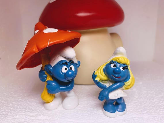 Figurine schtroumpf on sale