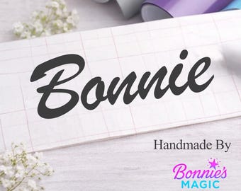 Custom Vinyl Decal | Personalized Name, Car, Tumbler | Glossy or Matte