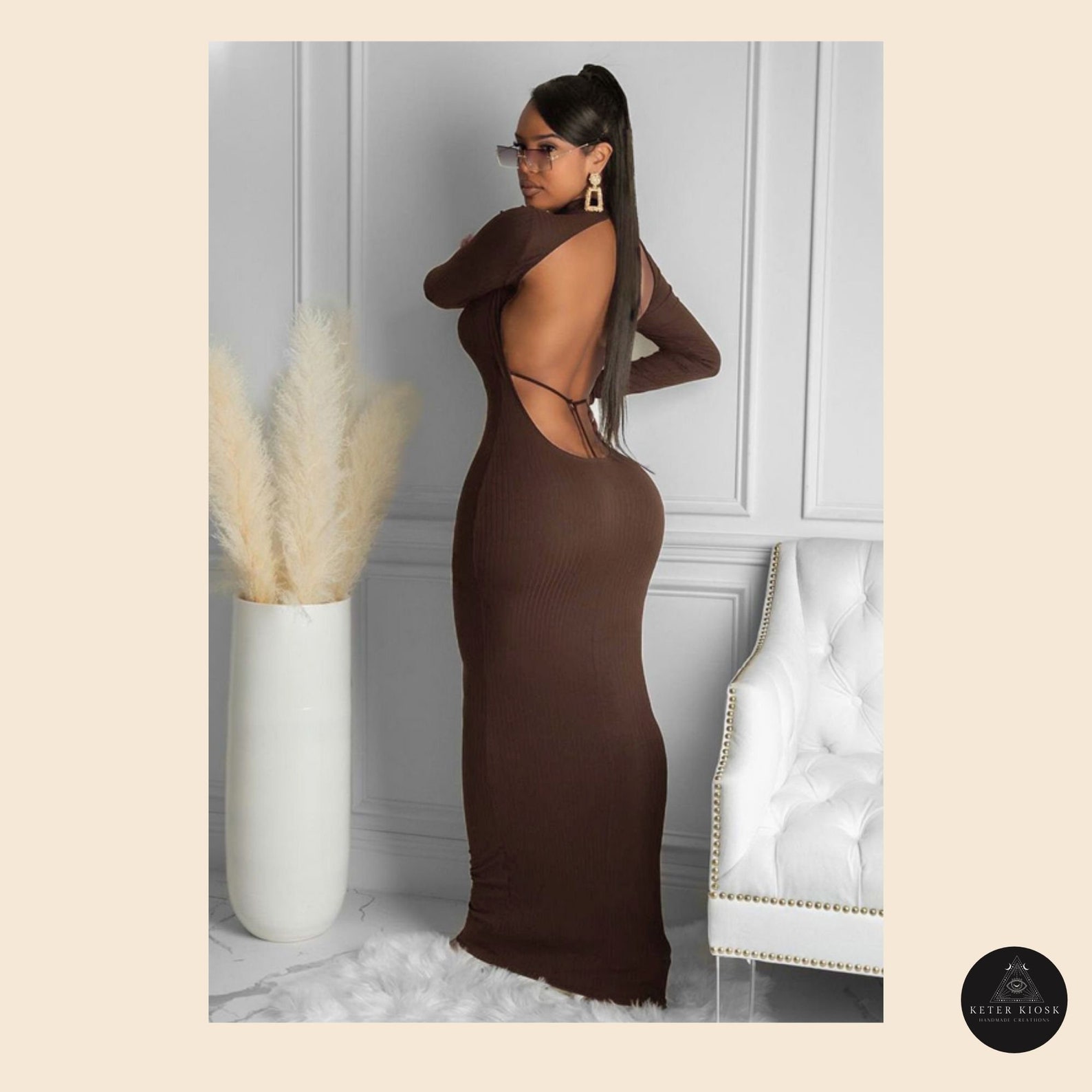 maxi front open
