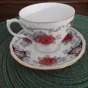 Queen Anne Bone China Cup and Saucer Ridgway Potteries LTD