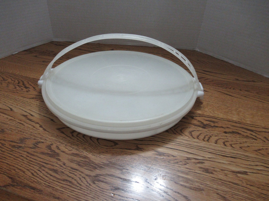 Tupperware Divided Vegetable Tray/party Tray Etsy