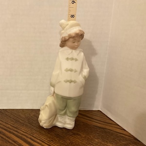 置物 NAO DAISA. 2003 Daisa Golden Memories Little Girl With Backpack - Etsy