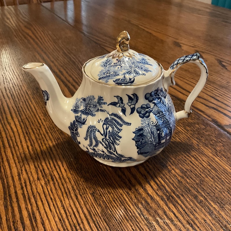 Salungo teapot small blue