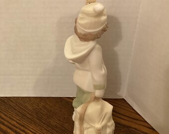 Daisa Golden Memories Little Girl With Backpack - Etsy
