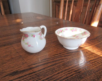 Hamersley & Co Bone China Individual Cream and Sugar