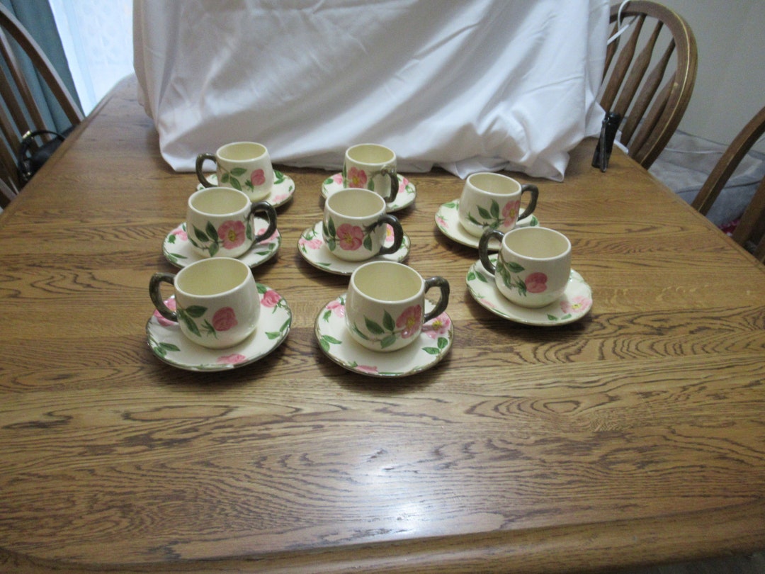 Franciscan Desert Rose Coffee Mug and Saucer Etsy