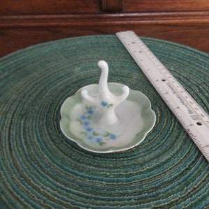 Hand Painted China Ring Dish