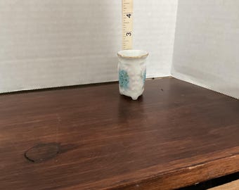 Porcelain Handpainted Tooth Pick Holder