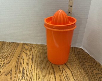 Orange Emsa Citrus Press; Vintage Retro Kitchen Decor