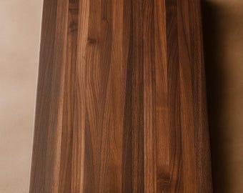 Handmade Walnut Cutting Board: Edge Grain Butcher Block