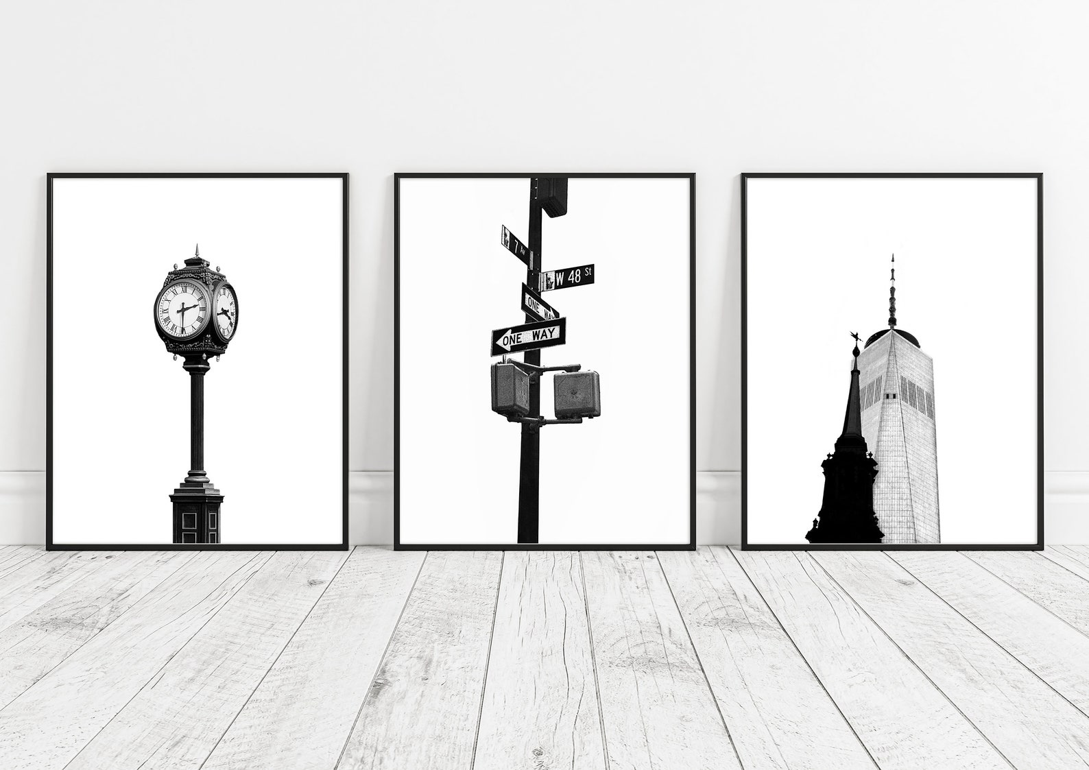 City Wall Art City Poster Set of 3 Downloadable Prints City Etsy
