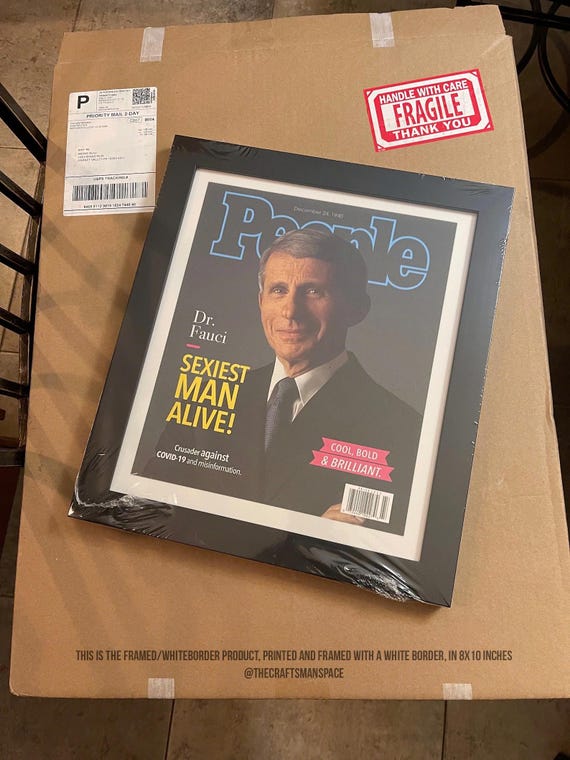 Print Service: Poster or Framed Art Print for Magazine Cover - Free Shipping in USA