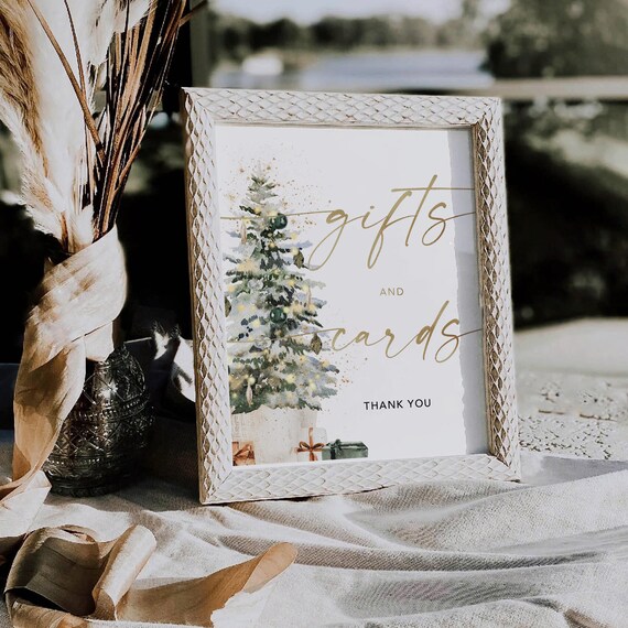 Babies Are Sweet Take a Treat Sign, Christmas Tree, Winter Baby Shower (Digital Printable)