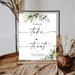 Greenery Please Take A Treat Sign, Printable Dessert Table Sign, Candy ...