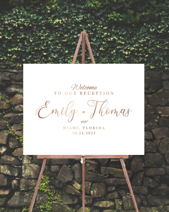 Modern Wedding Welcome Sign, Ceremony, Digital Wedding Welcome Sign, Unique Wedding Sign, Wedding Reception, Minimalist Rehearsal Dinner