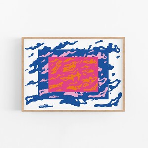 Abstract sky print II | Limited edition fine art giclée print