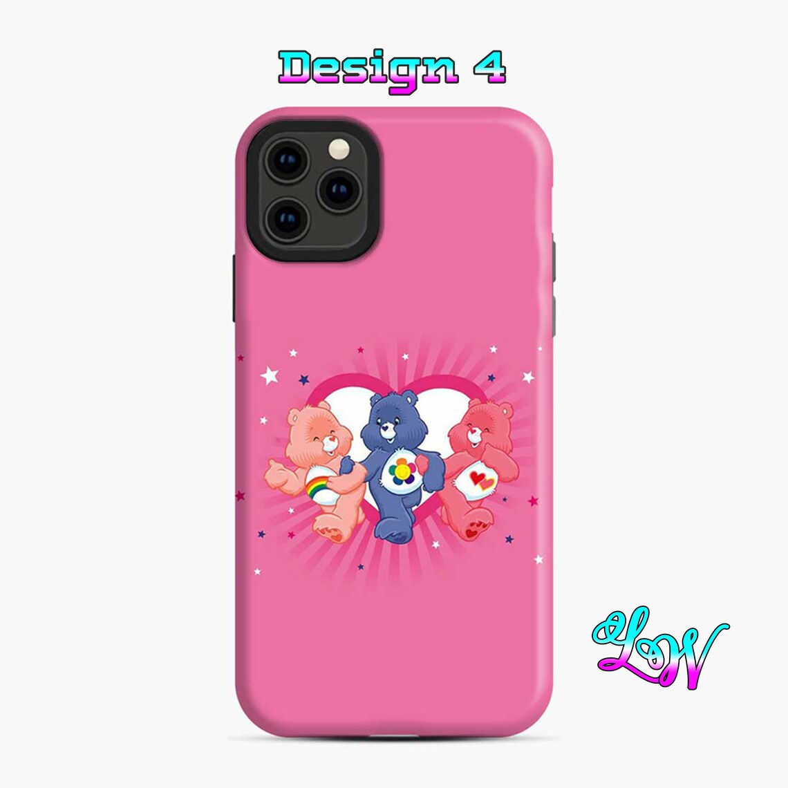 Care Bears Phone Case Case Bear Phone Case Cute Care Bears Etsy
