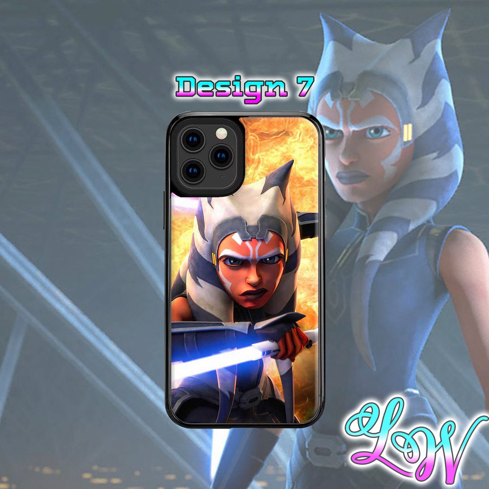 Ahsoka Tano Phone Case The Clone Wars She is a Etsy