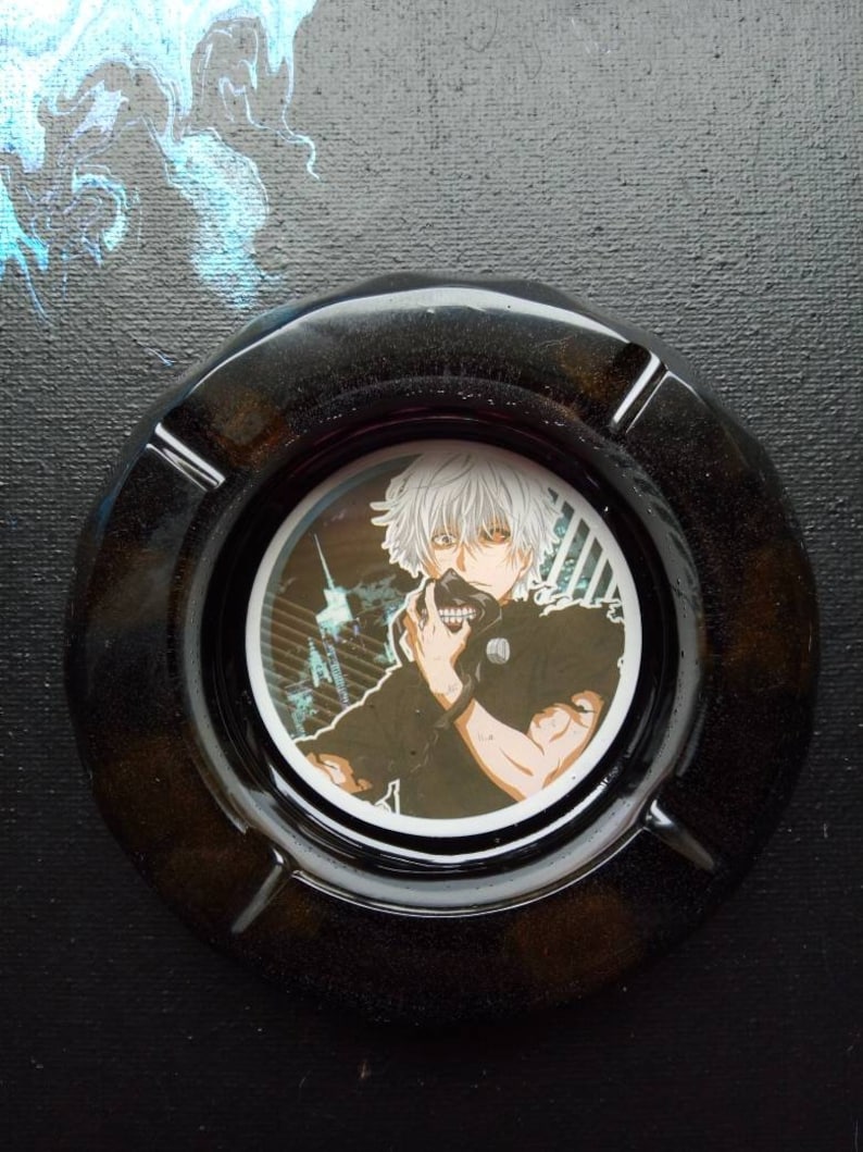 Black Kaneki Ashtray Art Collectibles Sculpture Saherflow Com