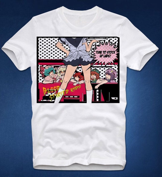 T-shirt Anime Touhou Project Girl 