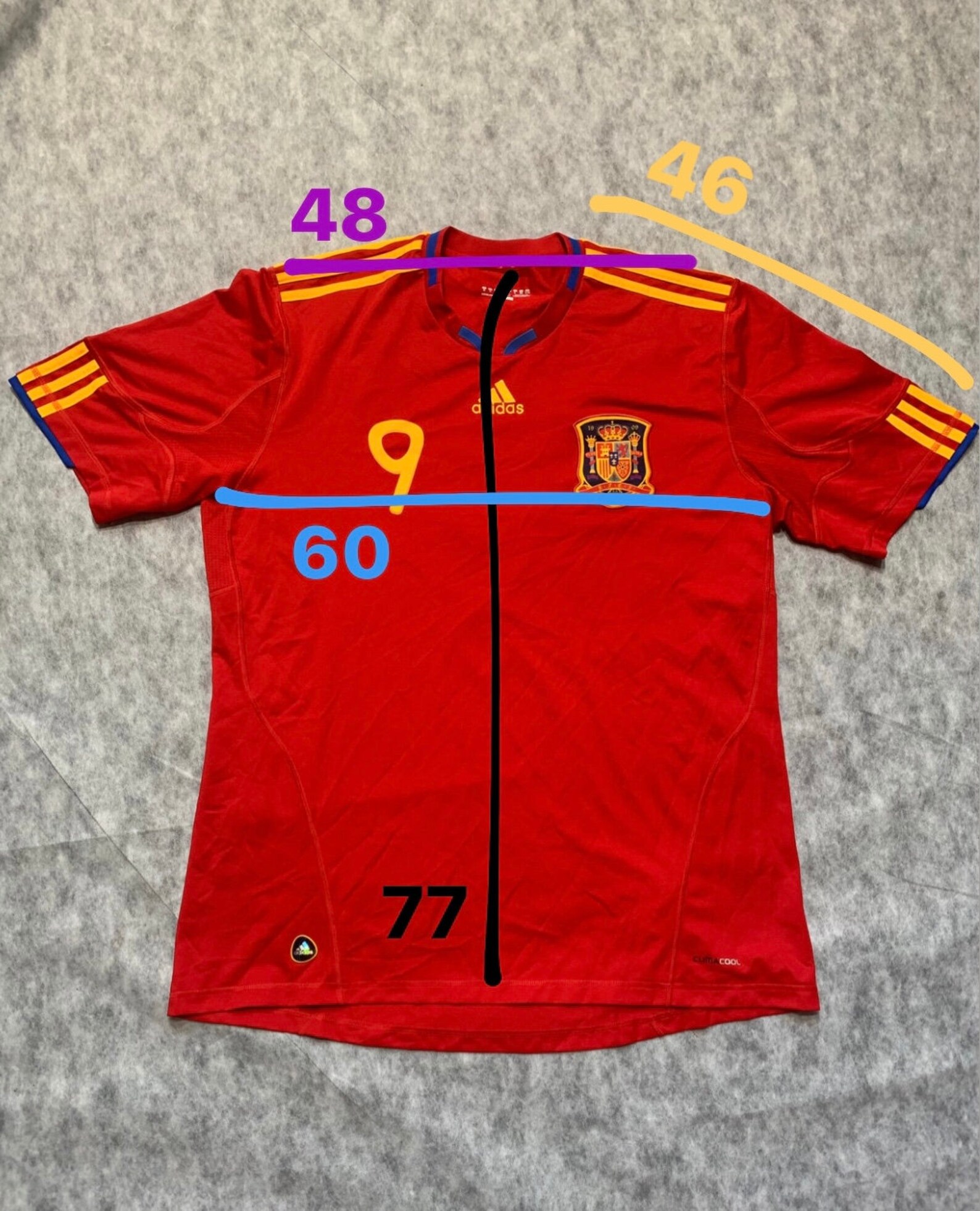 Adidas Torres Football Jersey España RFCF National Soccer Etsy