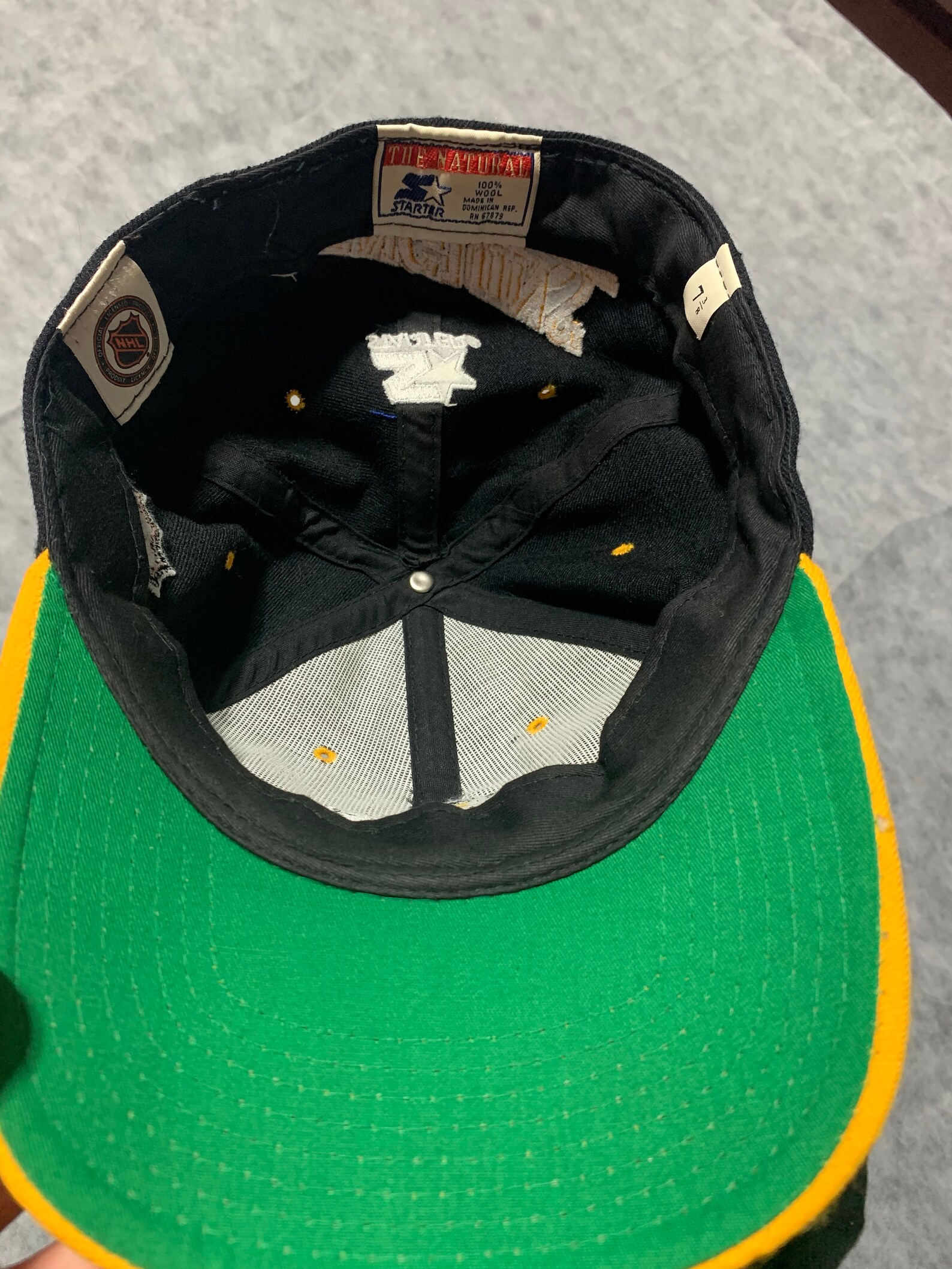 Pittsburgh Pinguine Starter Cap NHL Snapback Schwarz Gelb | Etsy