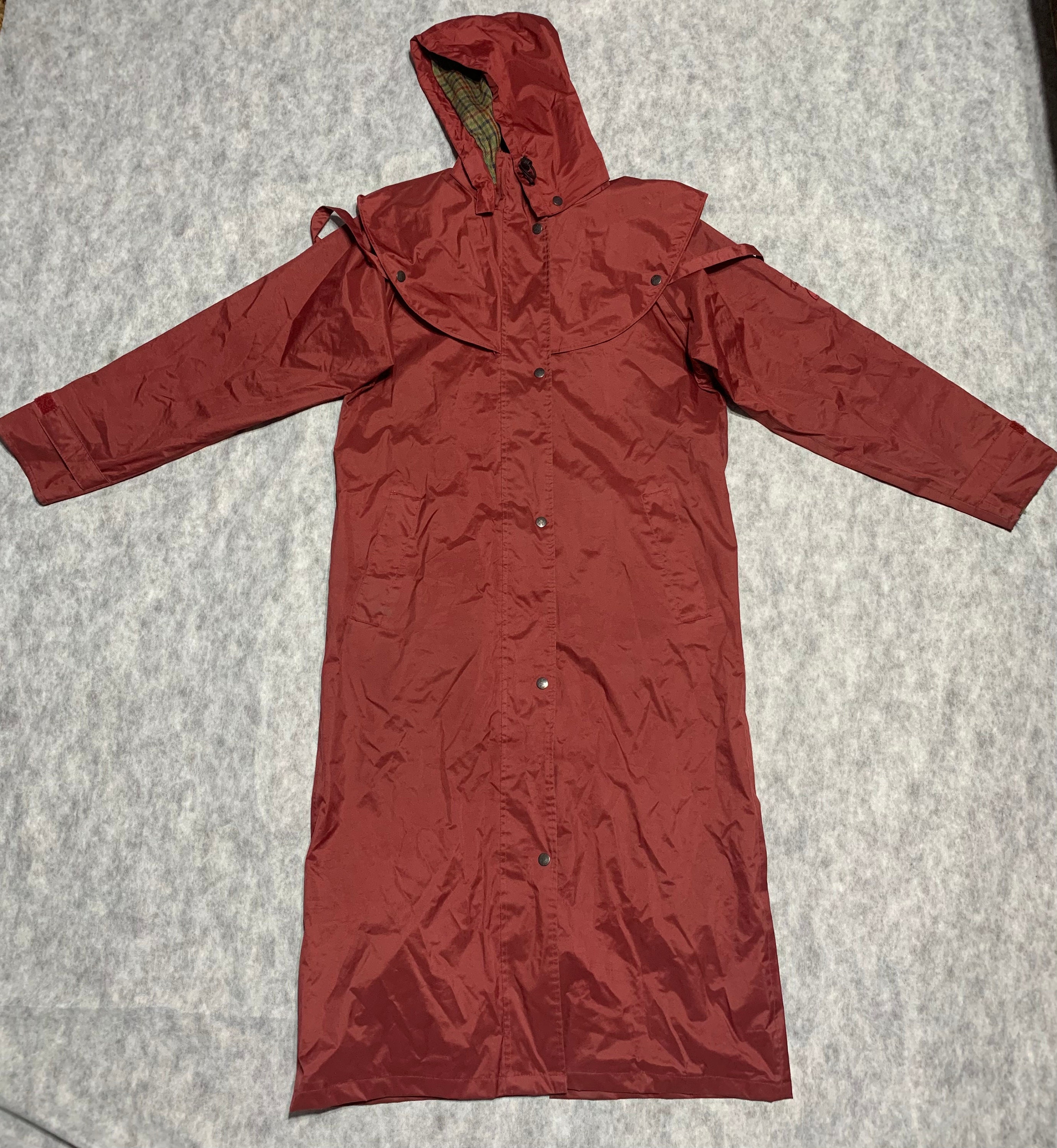 jack murphy long raincoat