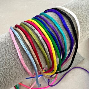 Samtband in Verschiedenen Farben, Elegante Satinschnur, Kordelband, Ersatzband, Hochwertiges Samtband, Satinschnur, Ersatzband, Kordelband